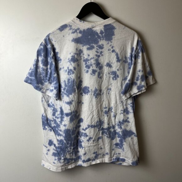 Vintage 90s American Flag T Shirt White Blue XL Extra Large USA Single Stitch - Picture 3 of 15